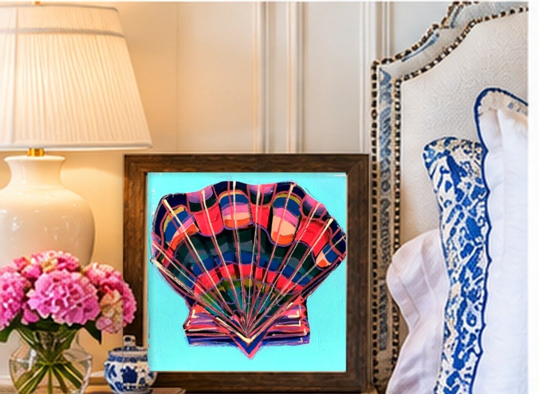 0055_Mini-Scallop-Coral-Navy_10x10in_Bedroom.jpg