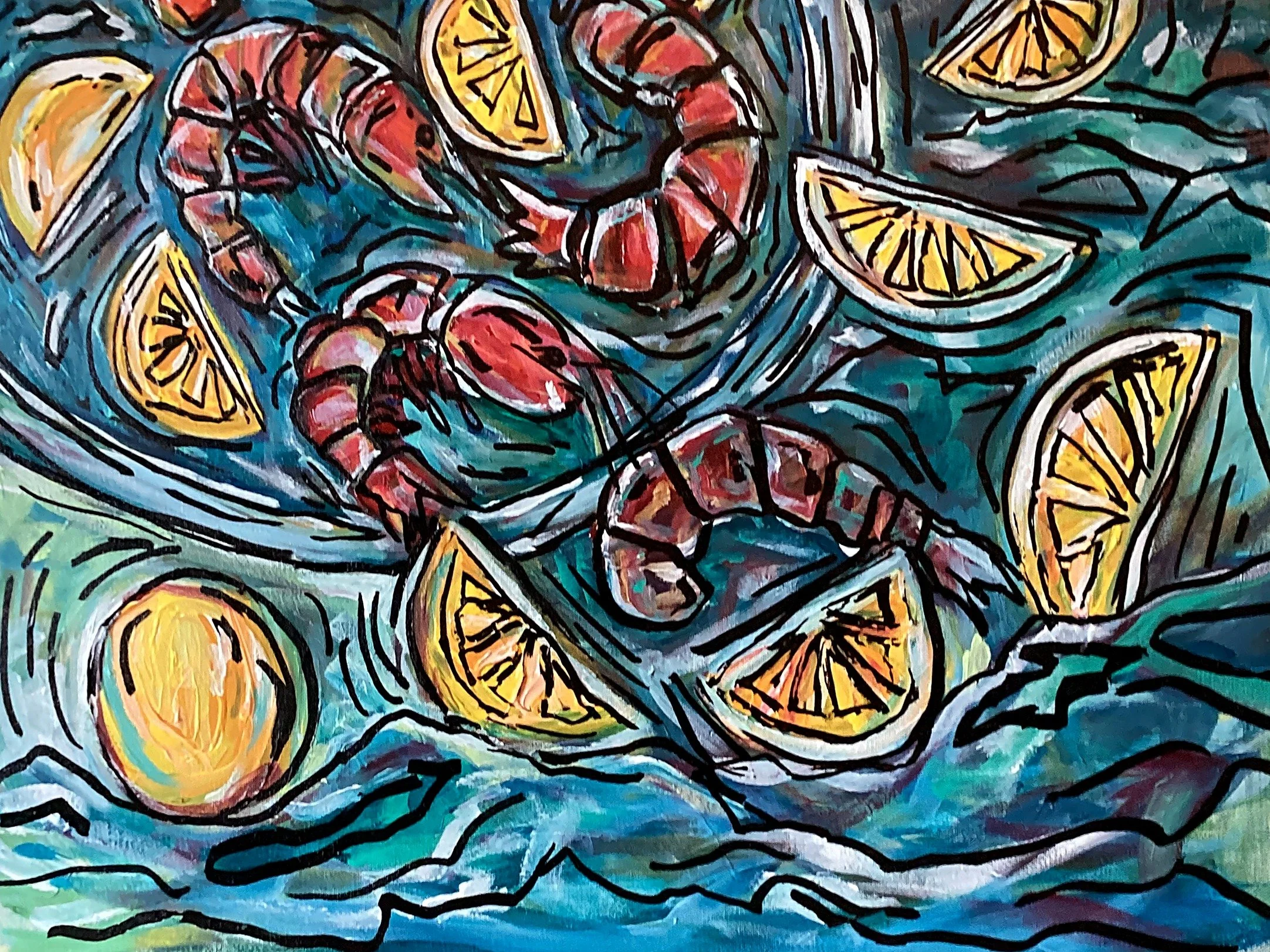 0065_Shrimp-Lemons-Blue_24x18in.jpg