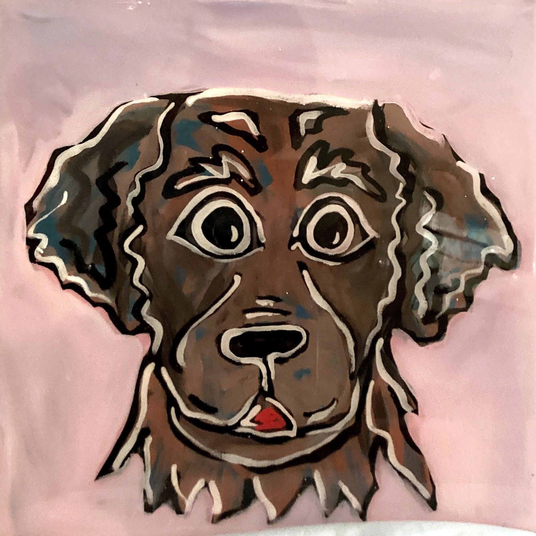 1055_Flat-Coated-Retriever-Purple_12x12in.jpg