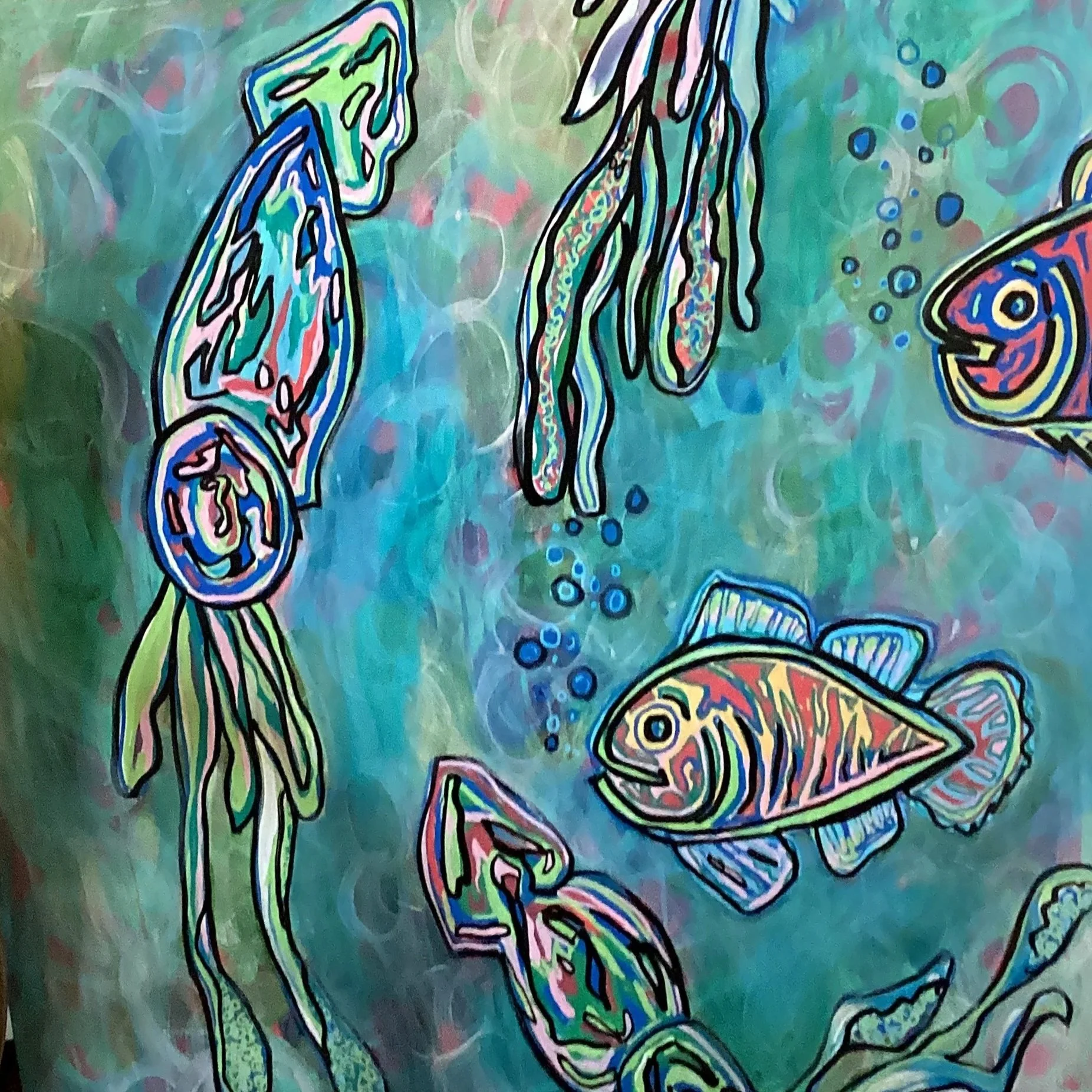 0105_Jellyfish-Squid-Turquoise_36x36in.jpg