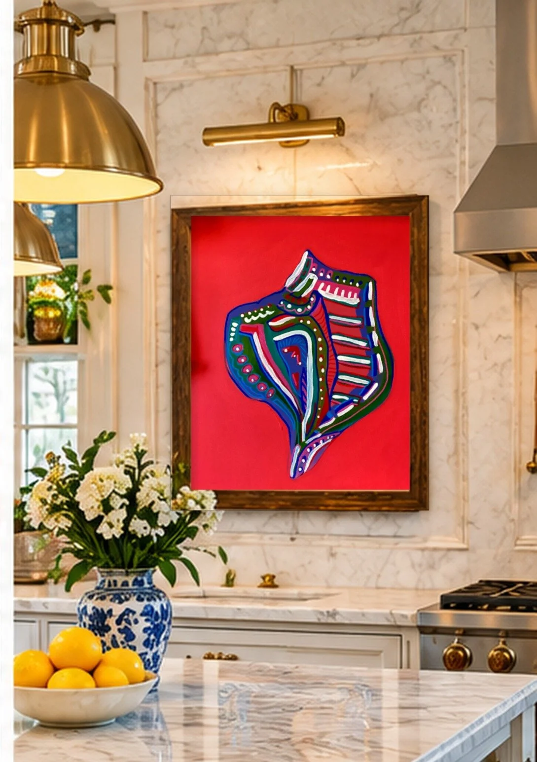 0021_Conch-Shell-Coral_16x20in_Kitchen.jpg