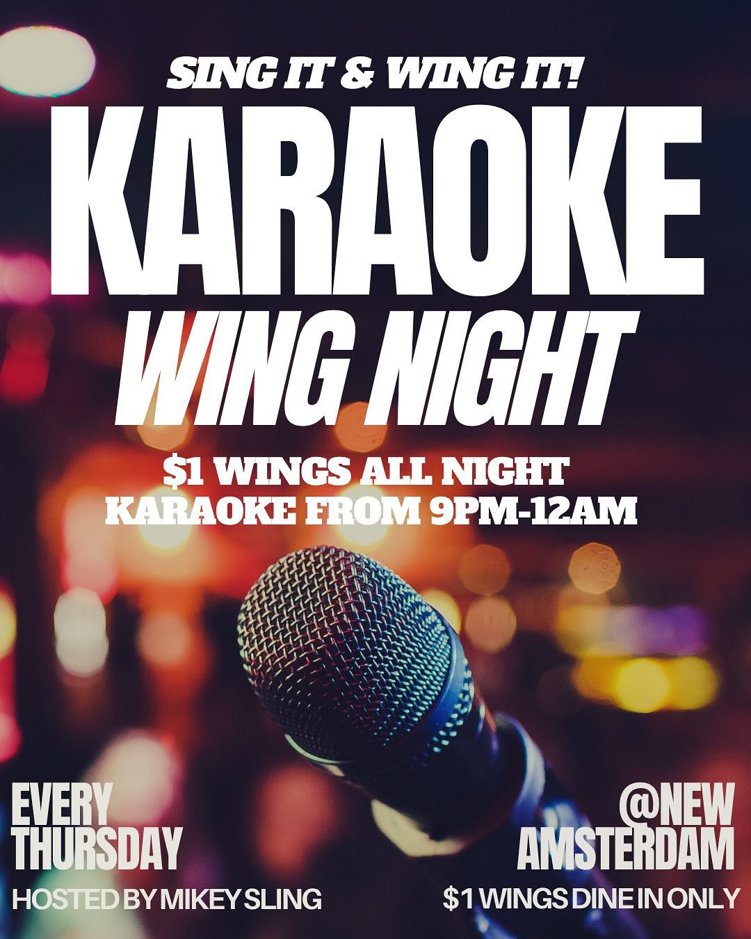 Thursday Night Fun Is Here! We have $1 wings, $5 @casamigos margs, and Karaoke from 9pm-12am! Come eat, drink, and sing! 🎤🍗🍹

#thursdaynight #wingnight #dollarwings #casamigos #karaokenight #karaoke #eatpgh #drinkpgh #pghbars #pghlocal #lvpgh #law