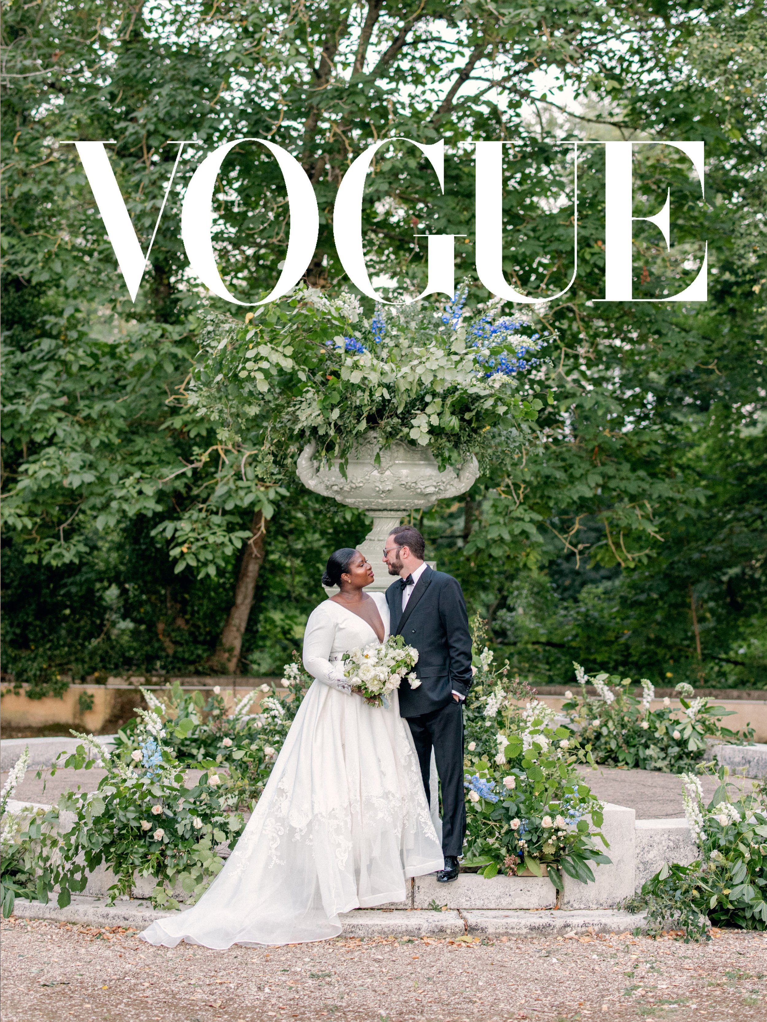 Makeda &amp; Thomas destination wedding in France shot by wedding videographer 3 Petits Points featured in Vogue