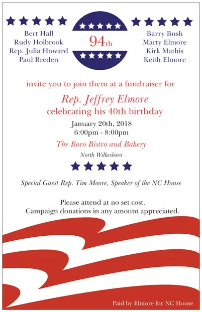  Please RSVP to Laura Elmore via call or text 336-467-0959