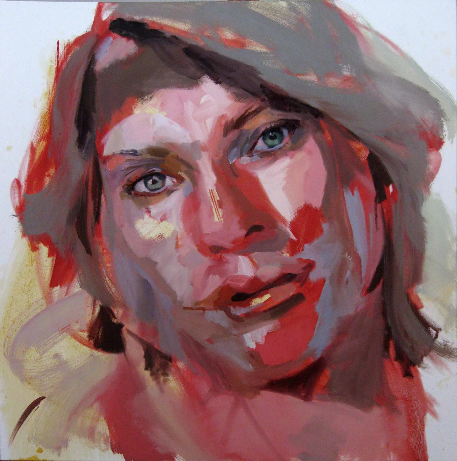 Jo Hay Milk and Blood, 2013 36x36"