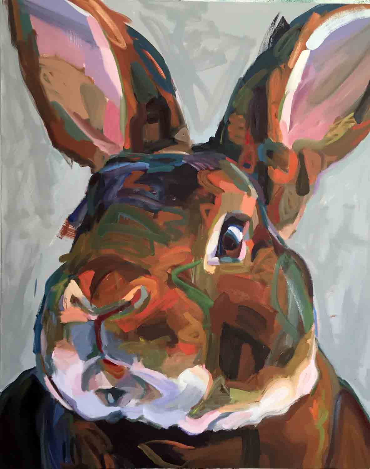 Cinnamon Girl, 2016 Oil on canvas 48x60"