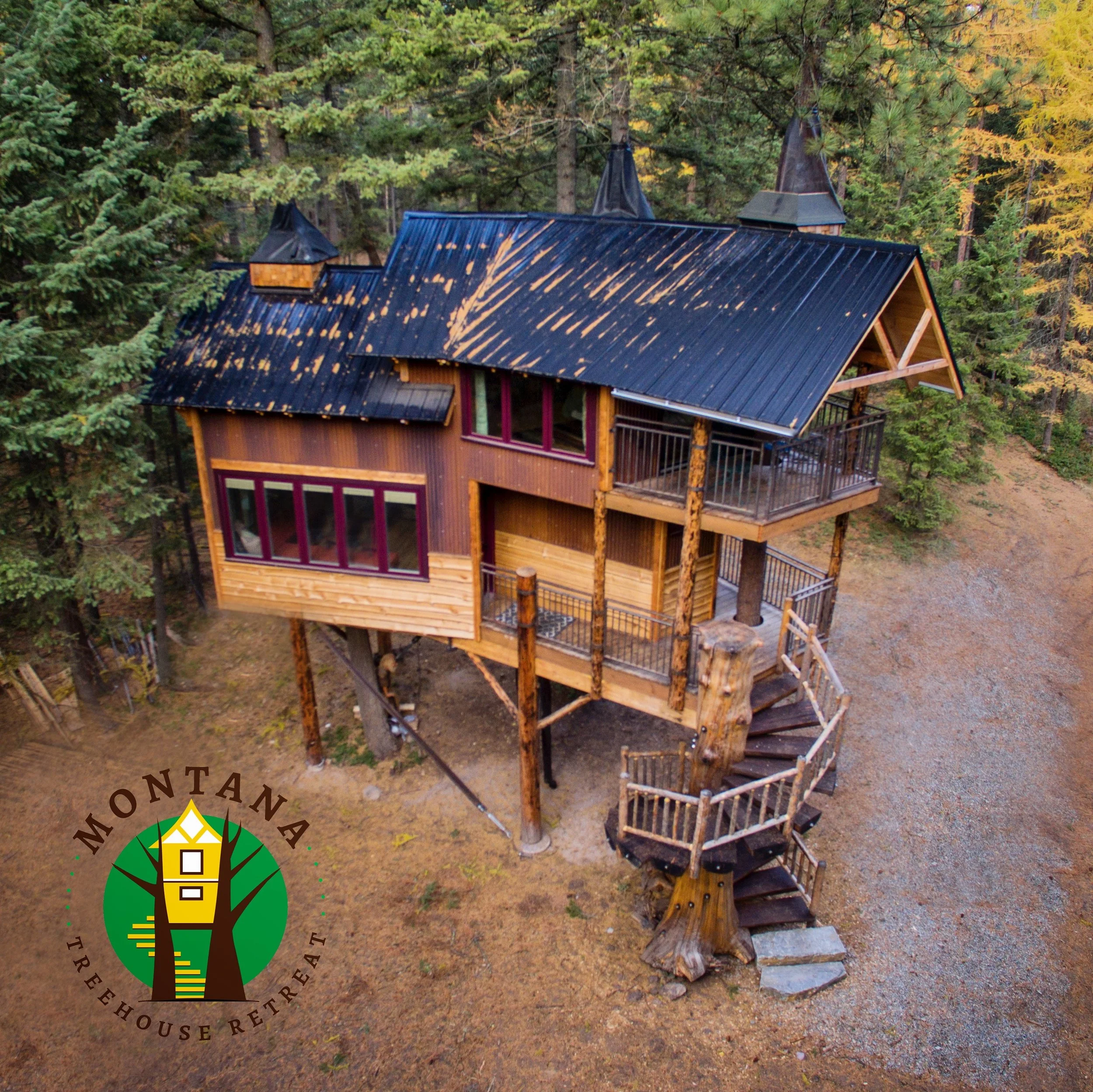 Ski Whitefish and Stay At The Montana Treehouse Retreat! — Montana