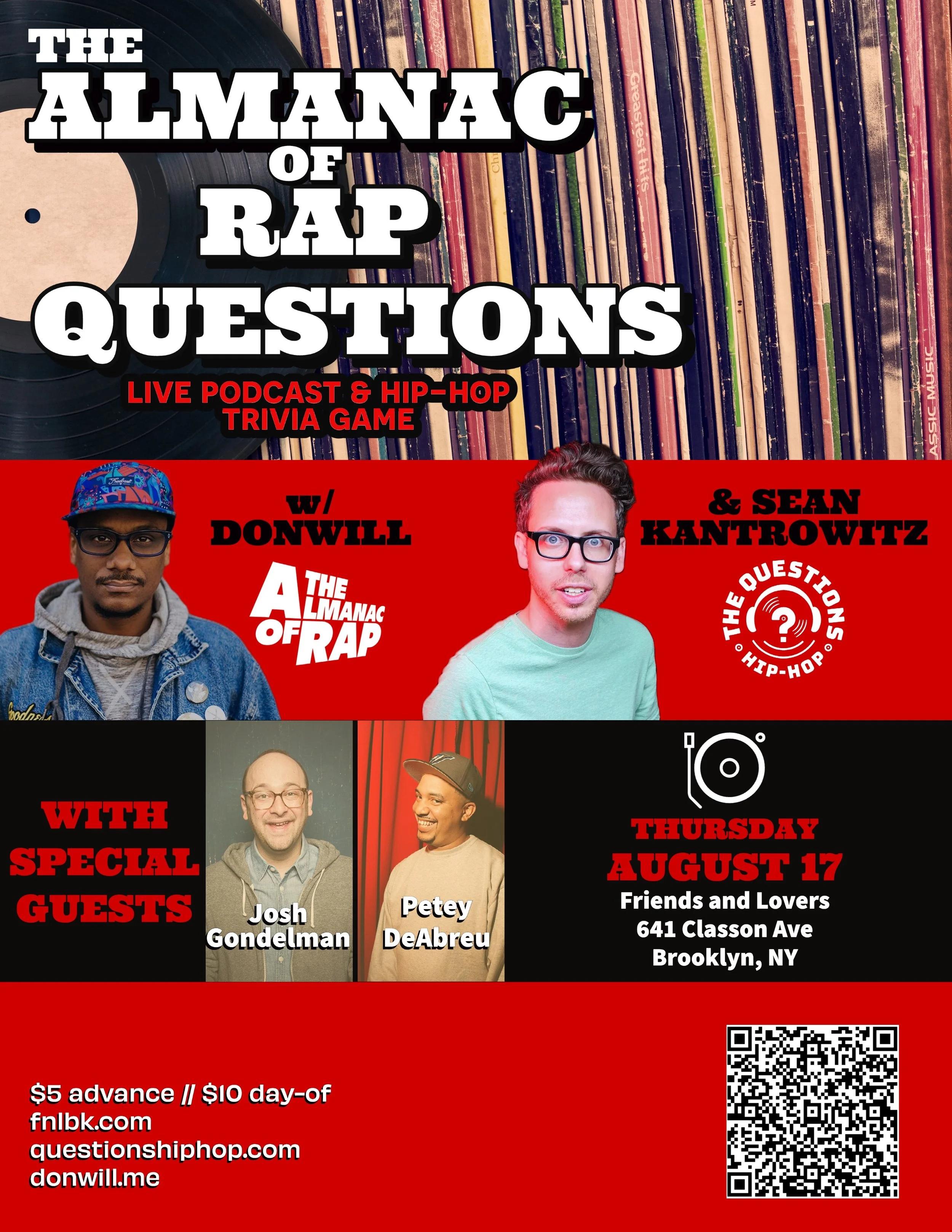 The Almanac of Rap Questions