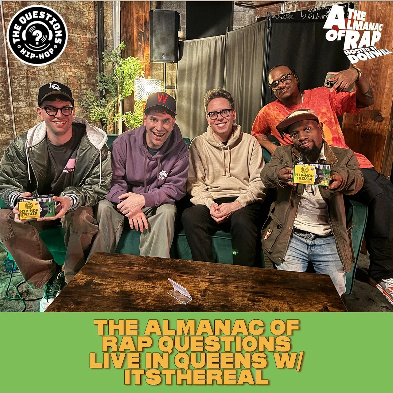 The Almanac of Rap Questions Live feat Itsthereal