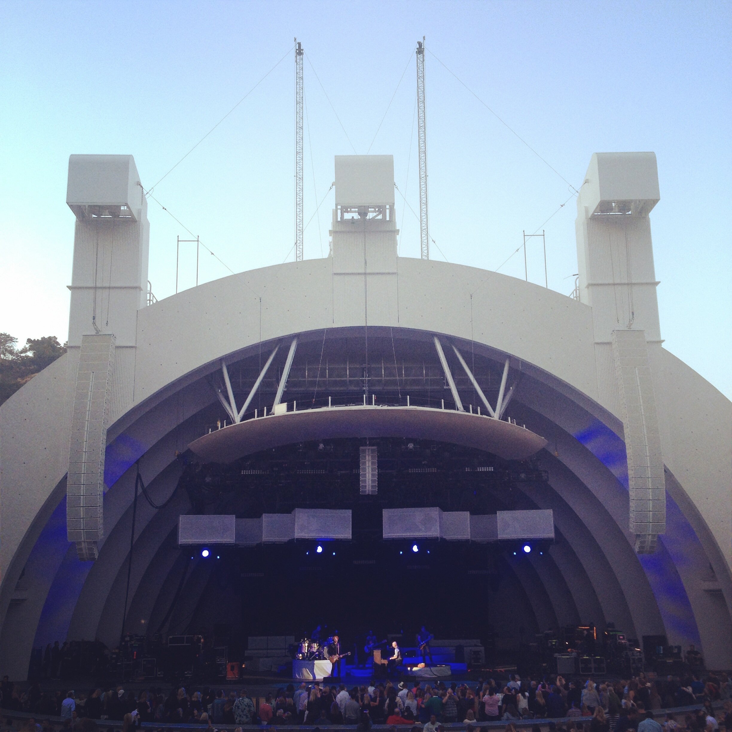 Hollywood Bowl, Hollywood Hills