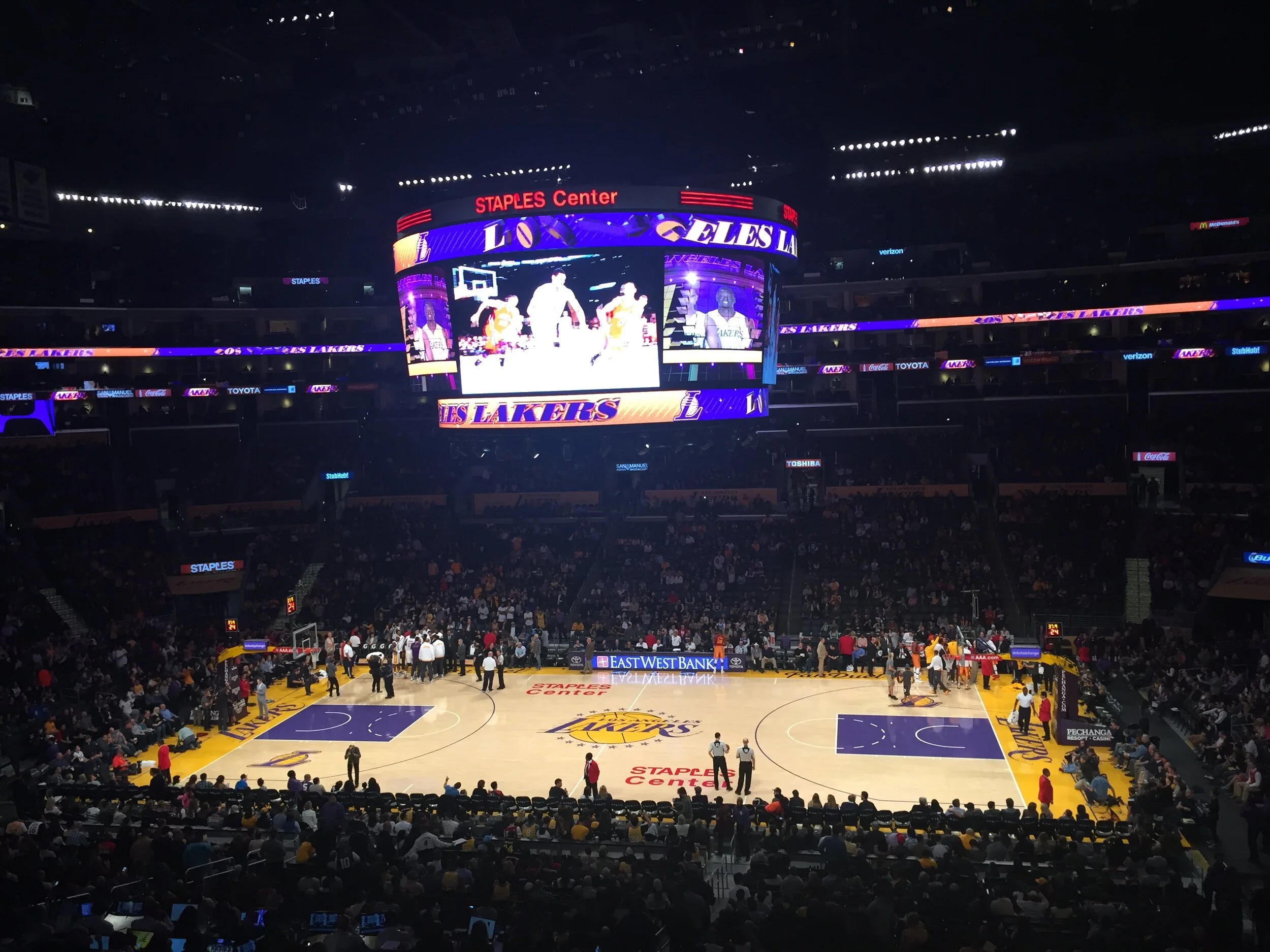 LA Clippers @ Staples Center, Downtown Los Angeles