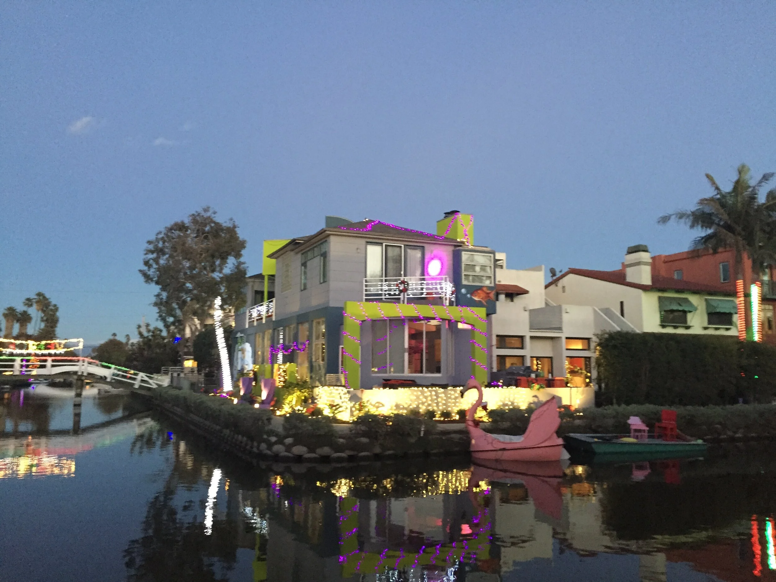 DECEMBER  |  Venice Canals, Venice Beach