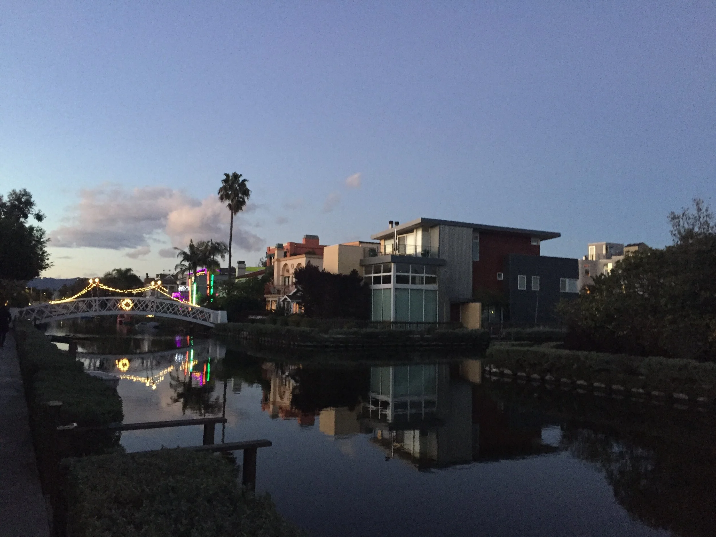 DECEMBER  |  Venice Canals, Venice Beach