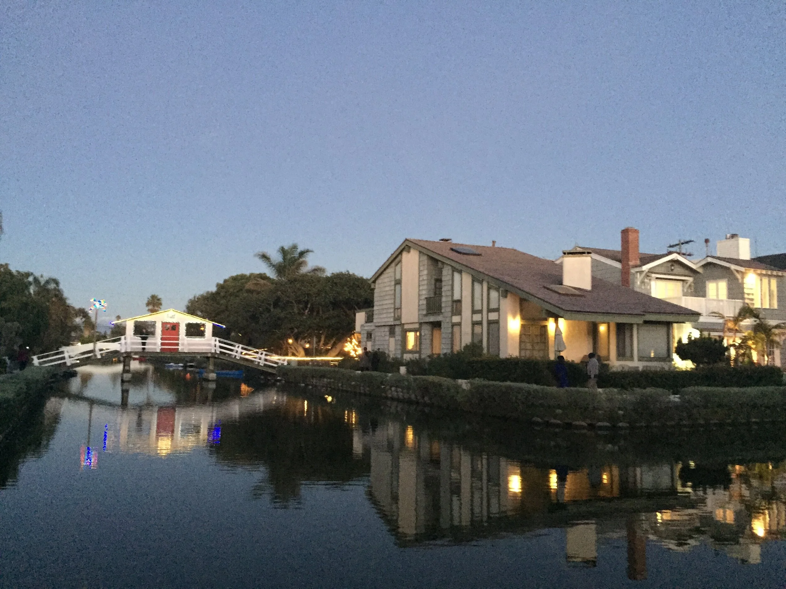 DECEMBER  |  Venice Canals, Venice Beach