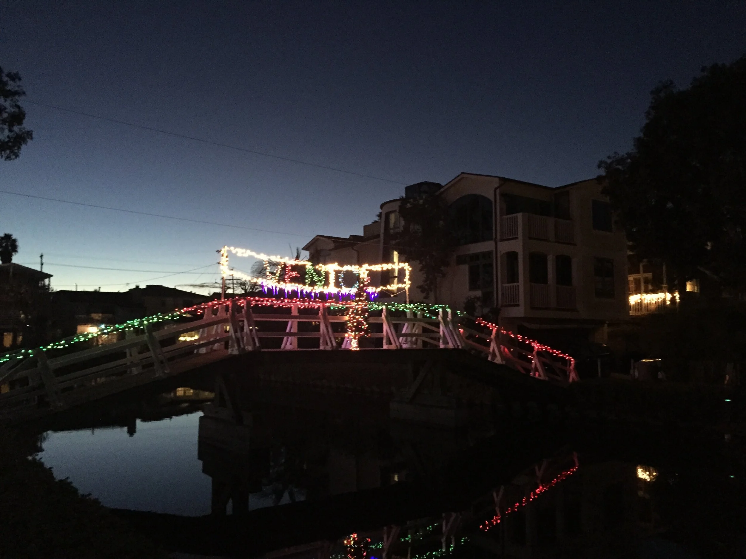 DECEMBER  |  Venice Canals, Venice Beach
