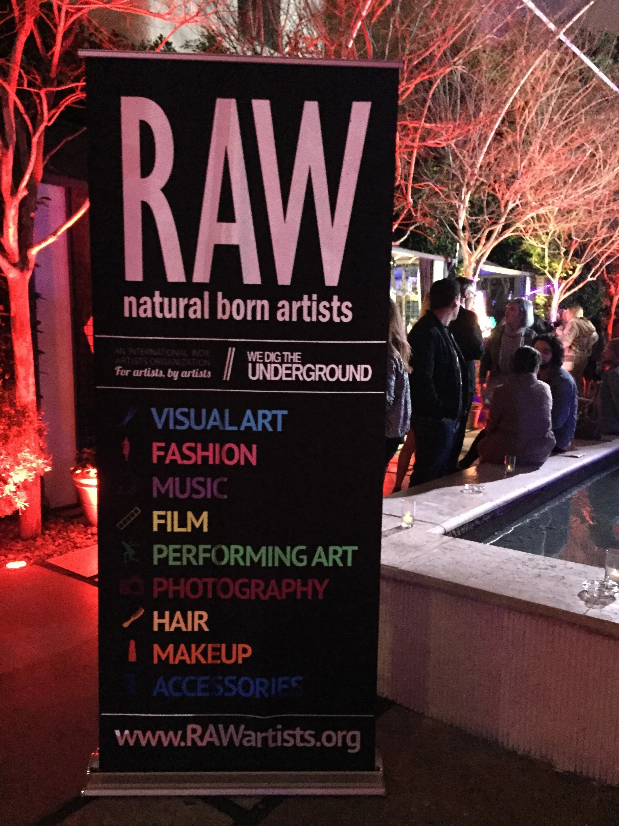 RAW Artist Event, Hollywood