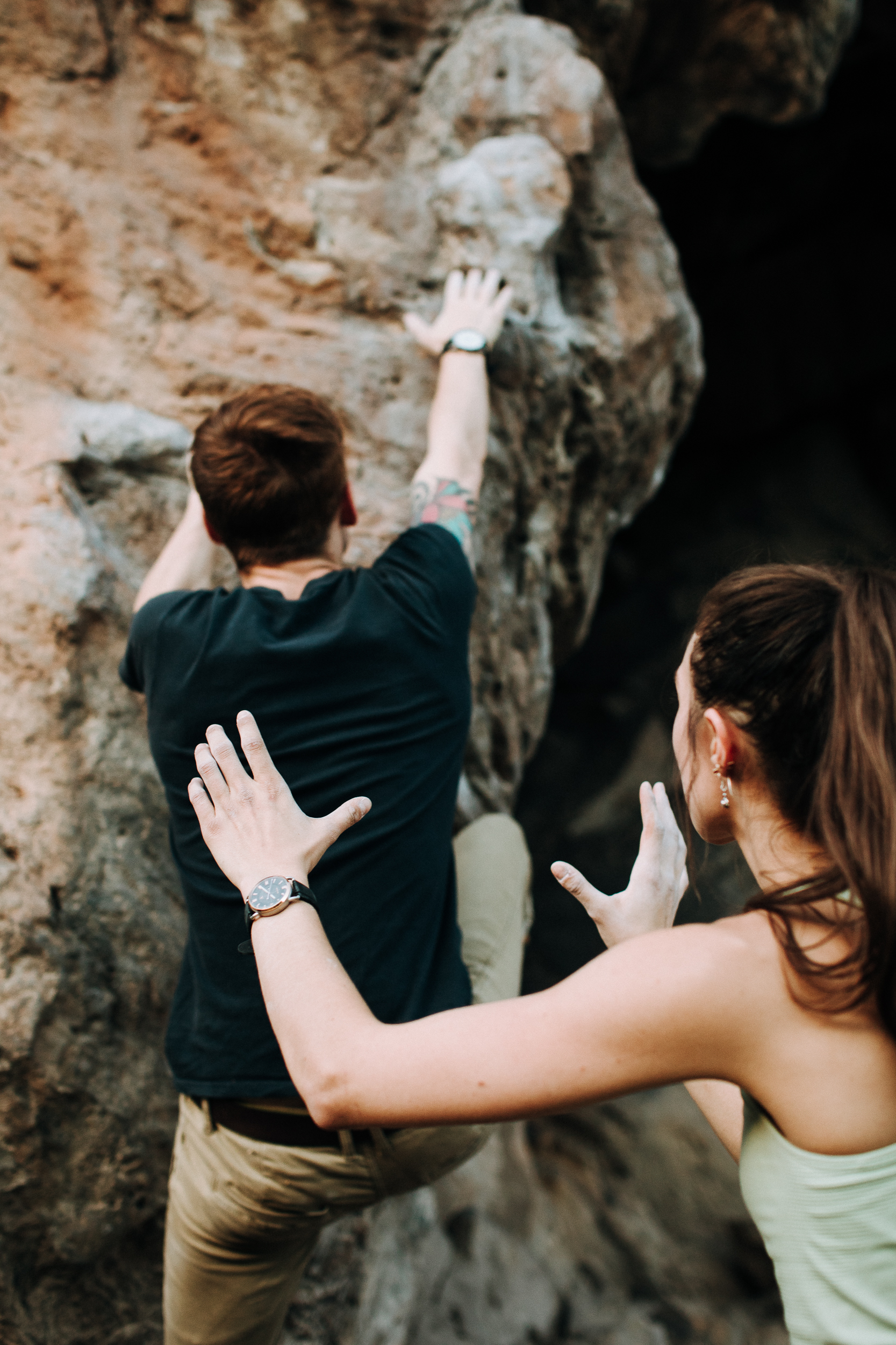 111 Watches x Kimberly Crist Climbing Product Shoot