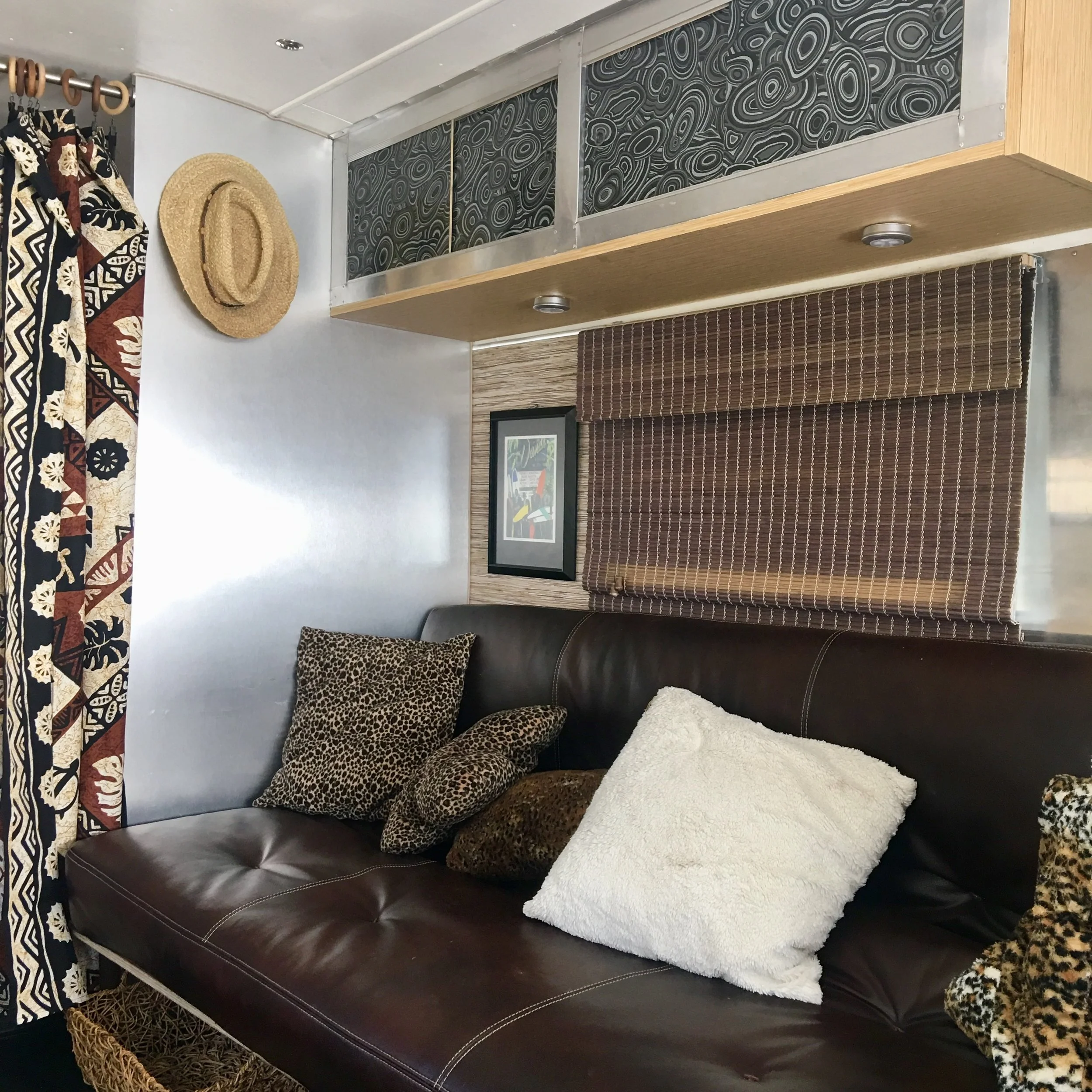 The sofa pulls out to a comfy double bed.