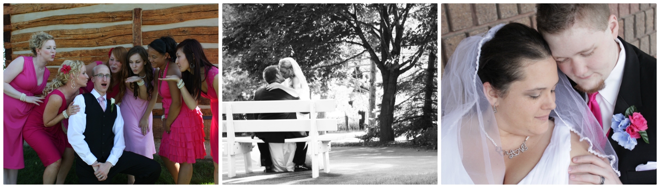 Pretty soon a few couples even hired me to photograph their weddings. 