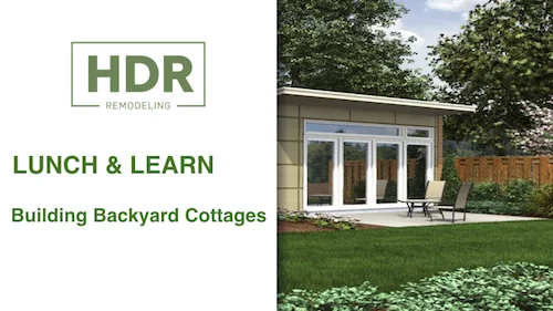 Lunch & Learn on Building Backyard Cottages A Great Success