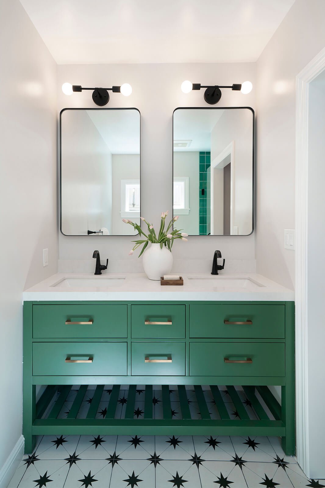 Berkeley Bathroom Vanity Remodel - Green Vanity.jpg