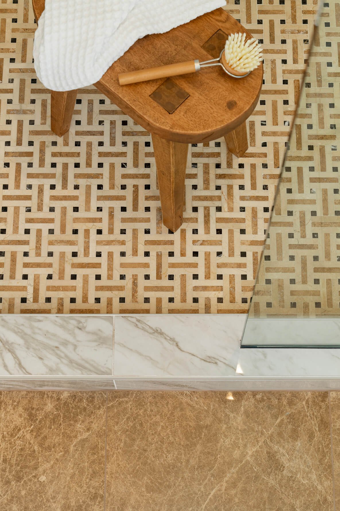 Panama Richmond Bathroom Remodel - Shower Floor Tiles.jpg