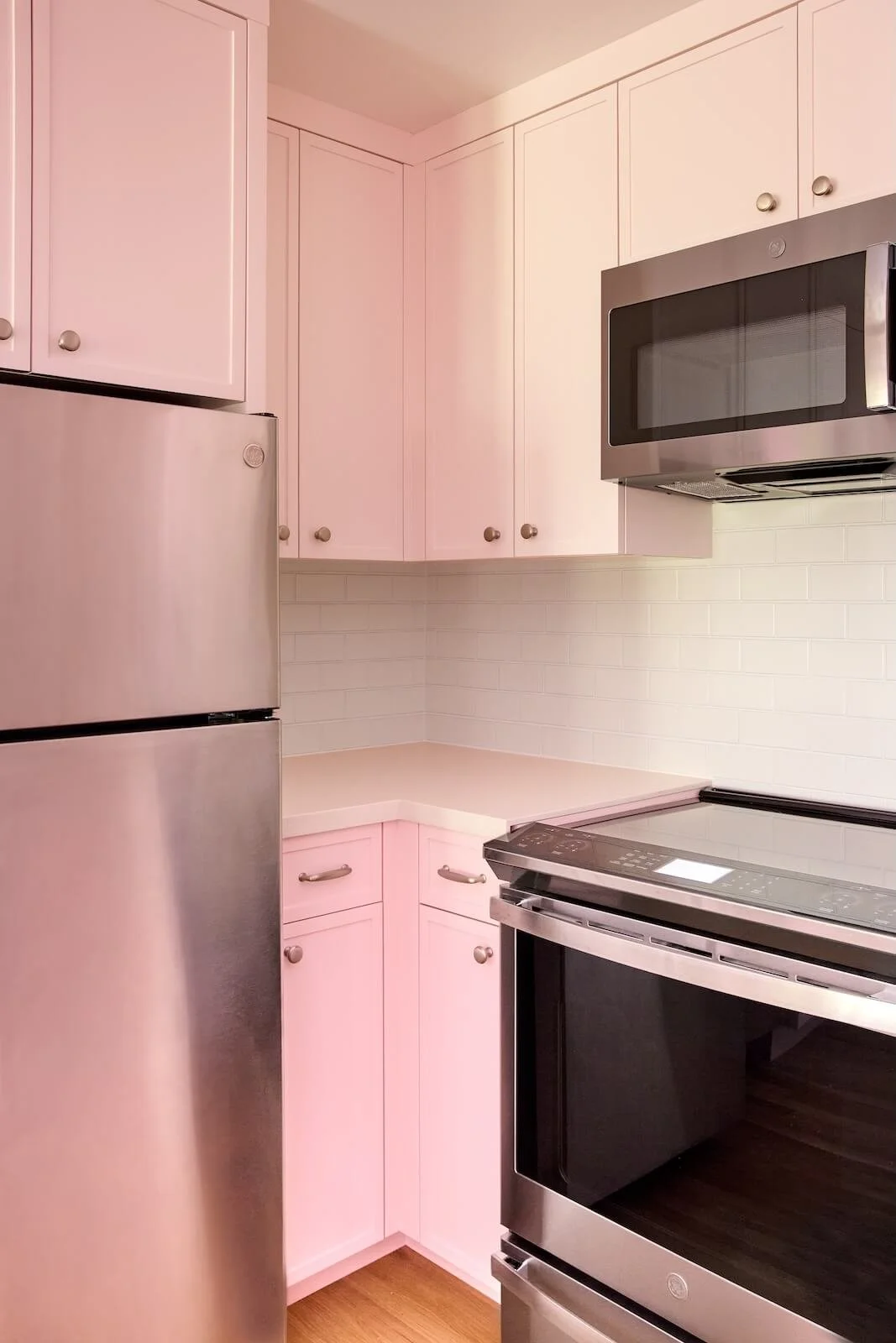 Pink Kitchen Remodel - Oven Range.jpg