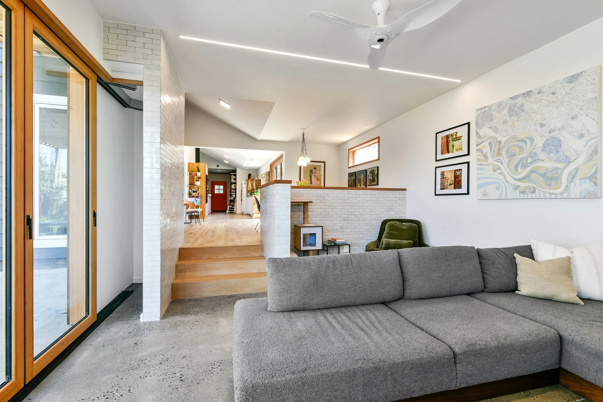 Open concept whole house remodeling with a fun layout in Berkeley