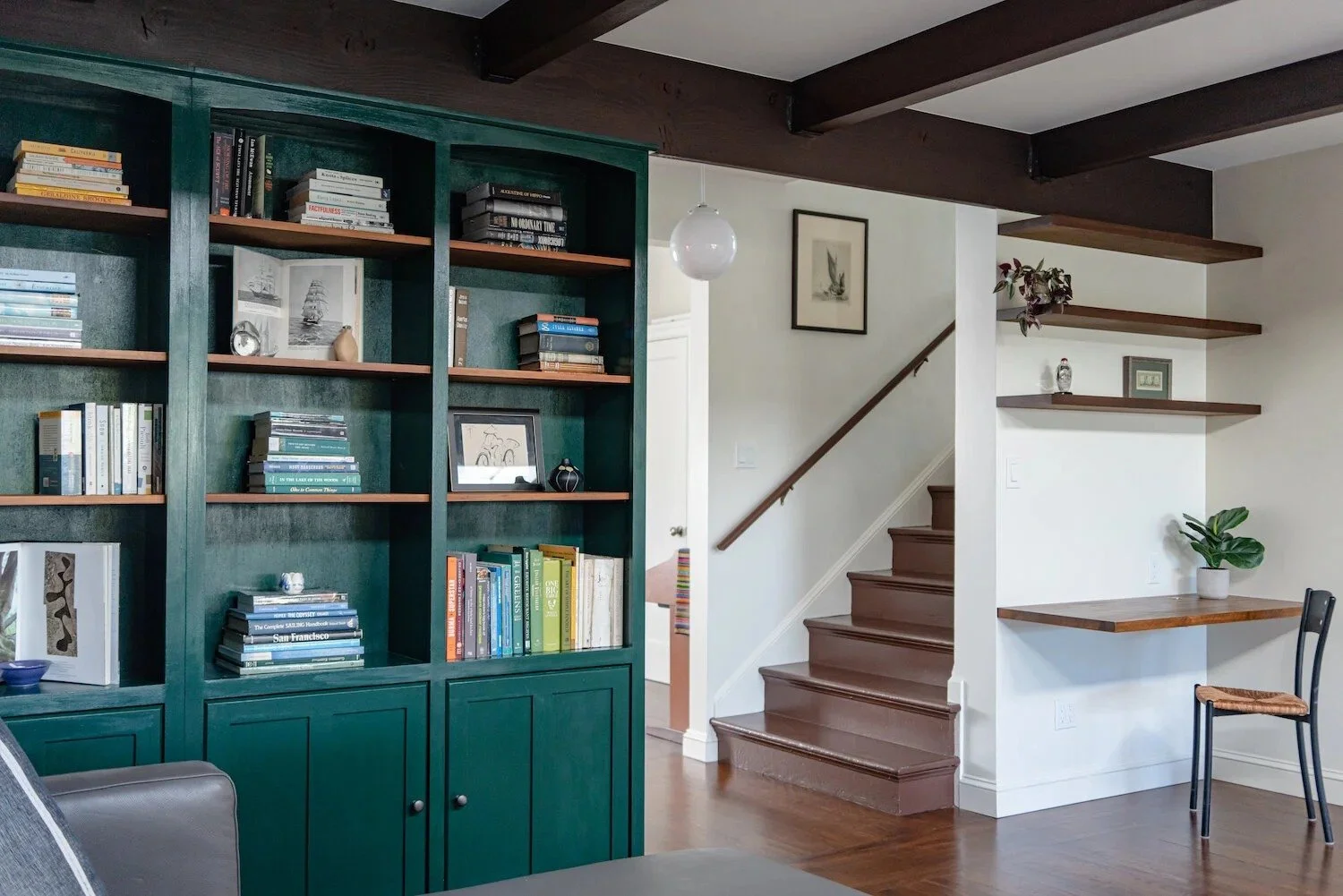 El Cerrito Berkeley Home Remodel and Built In Bookcase by HDR Remodeling