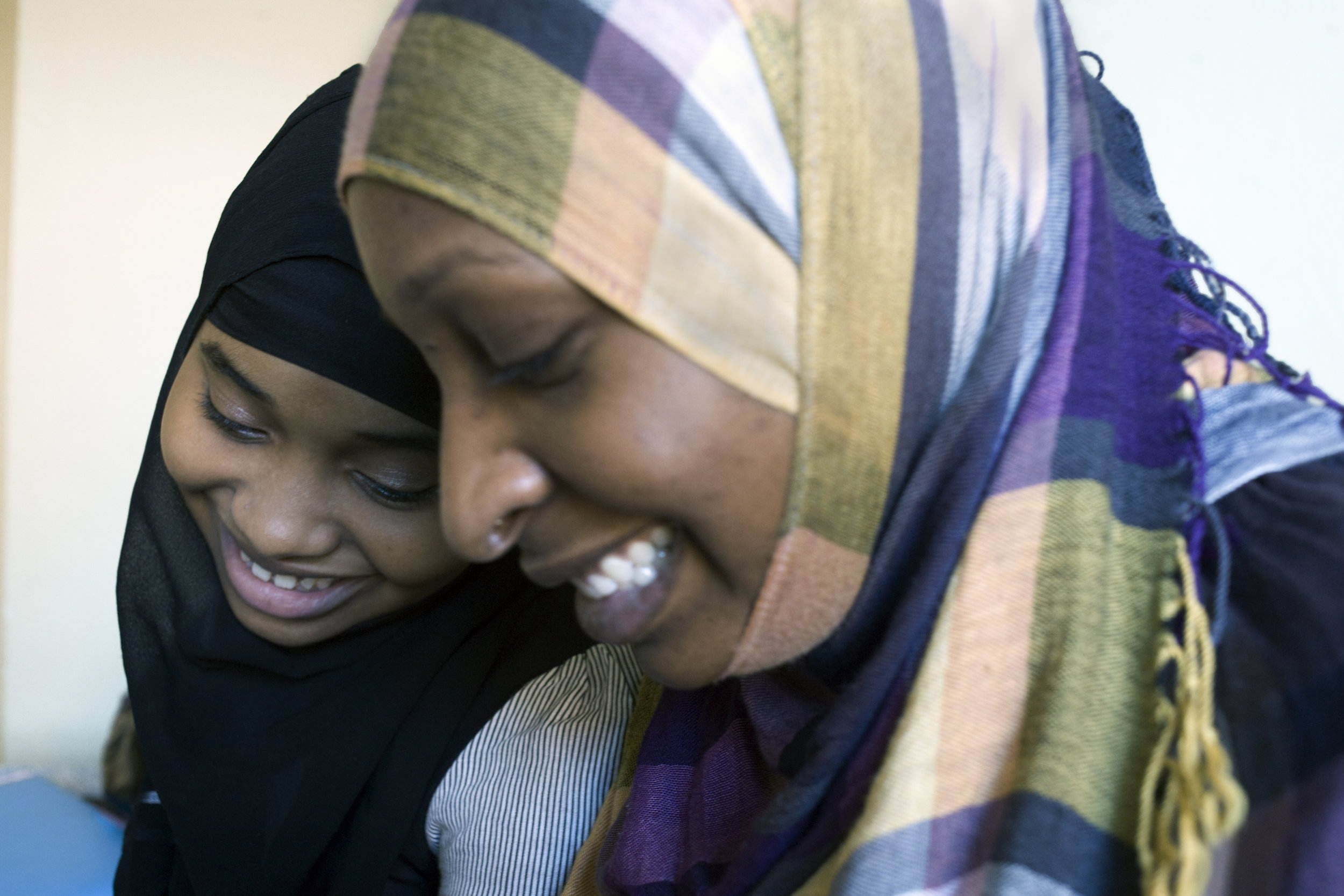 Adama and her younger sister Mariama