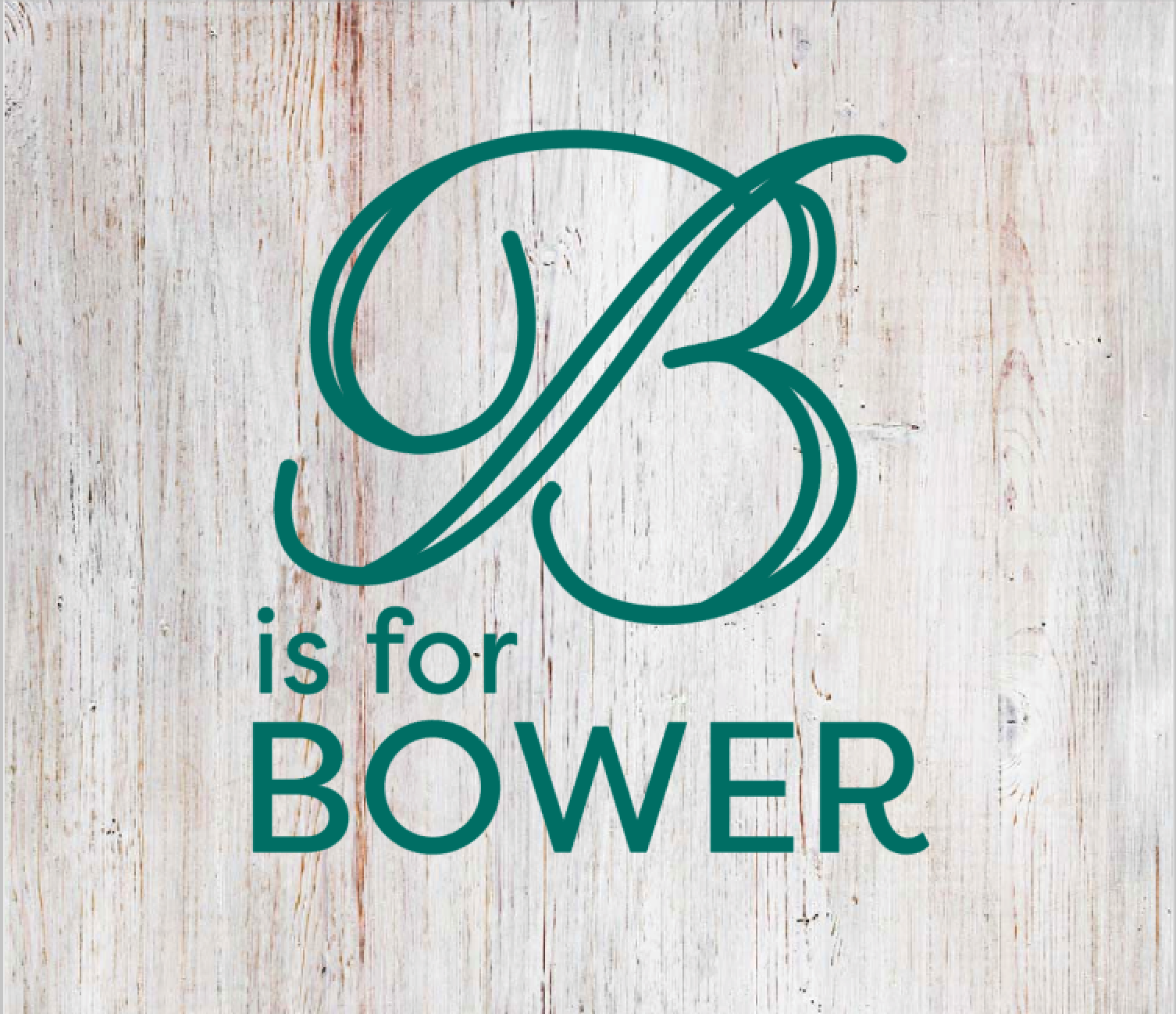 Square Scroll Monogram