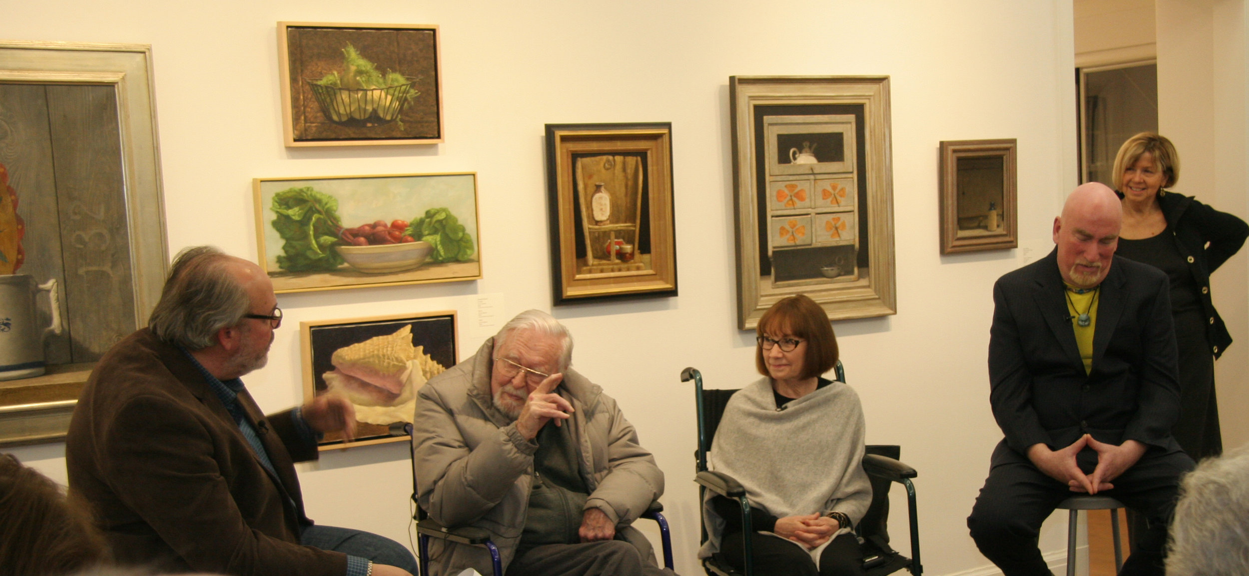 Doug Reina interviewing Ken Davies with Jo-Anne Scavetta & Dan Buckley