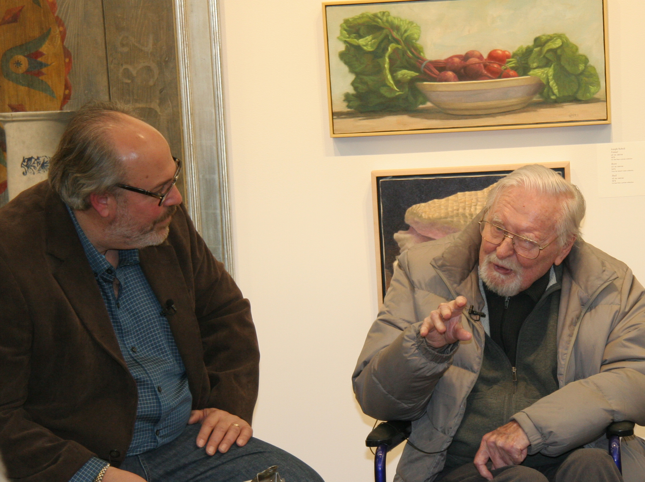 Doug Reina interviewing Ken Davies