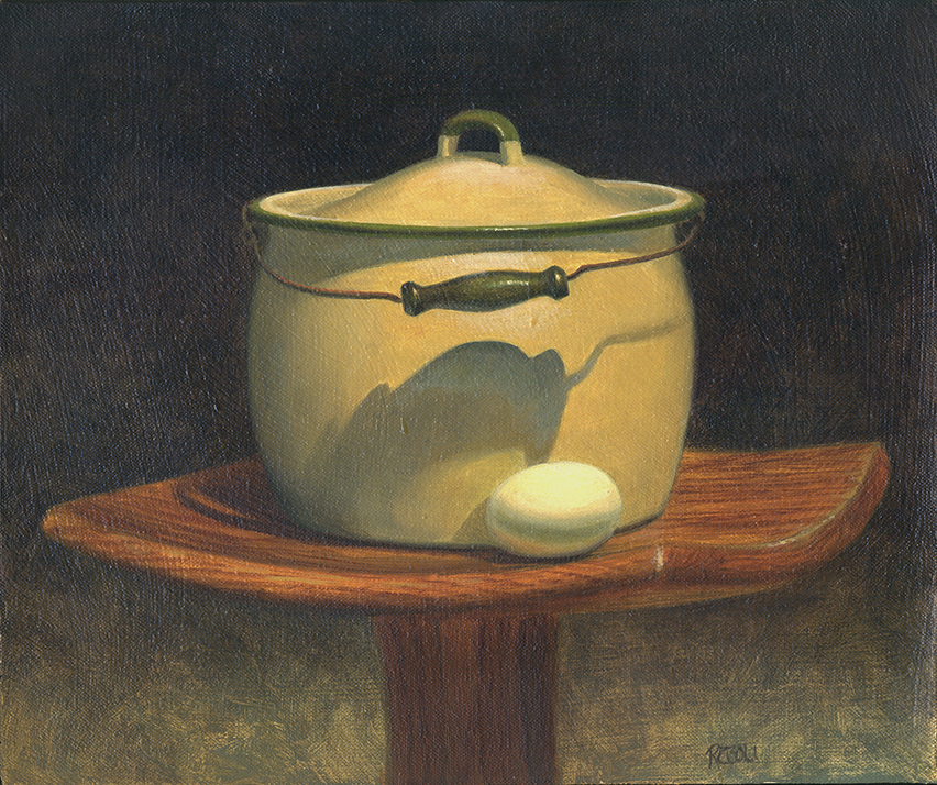 Pot Egg, 12 X 10