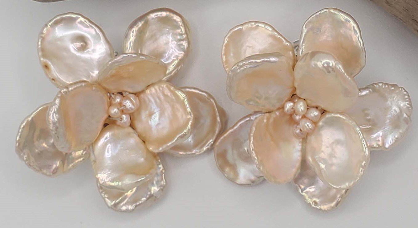 Fresh Water Pearl Flower Earrings Jeanette Leonard cropped.jpg