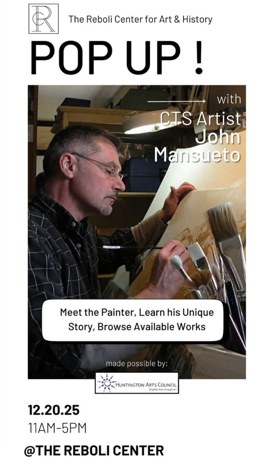 JOHN MANSUETO POP UP EVENT!