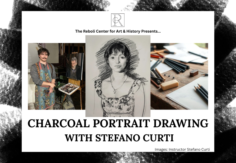Live Portrait Charcoal Drawing Workshop with Stefano Curti 