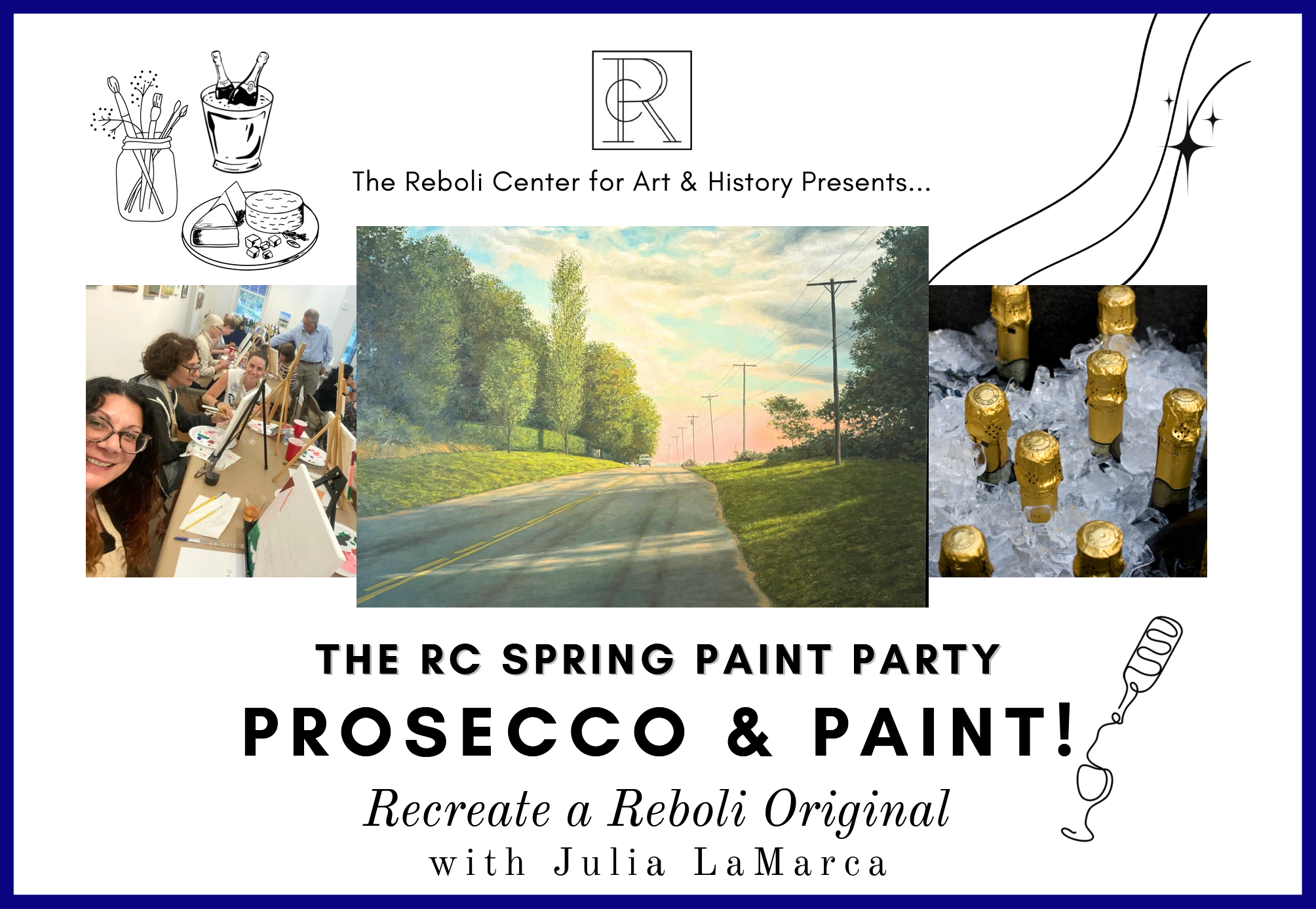Prosecco &amp; Paint Night |  The Spring Edition!