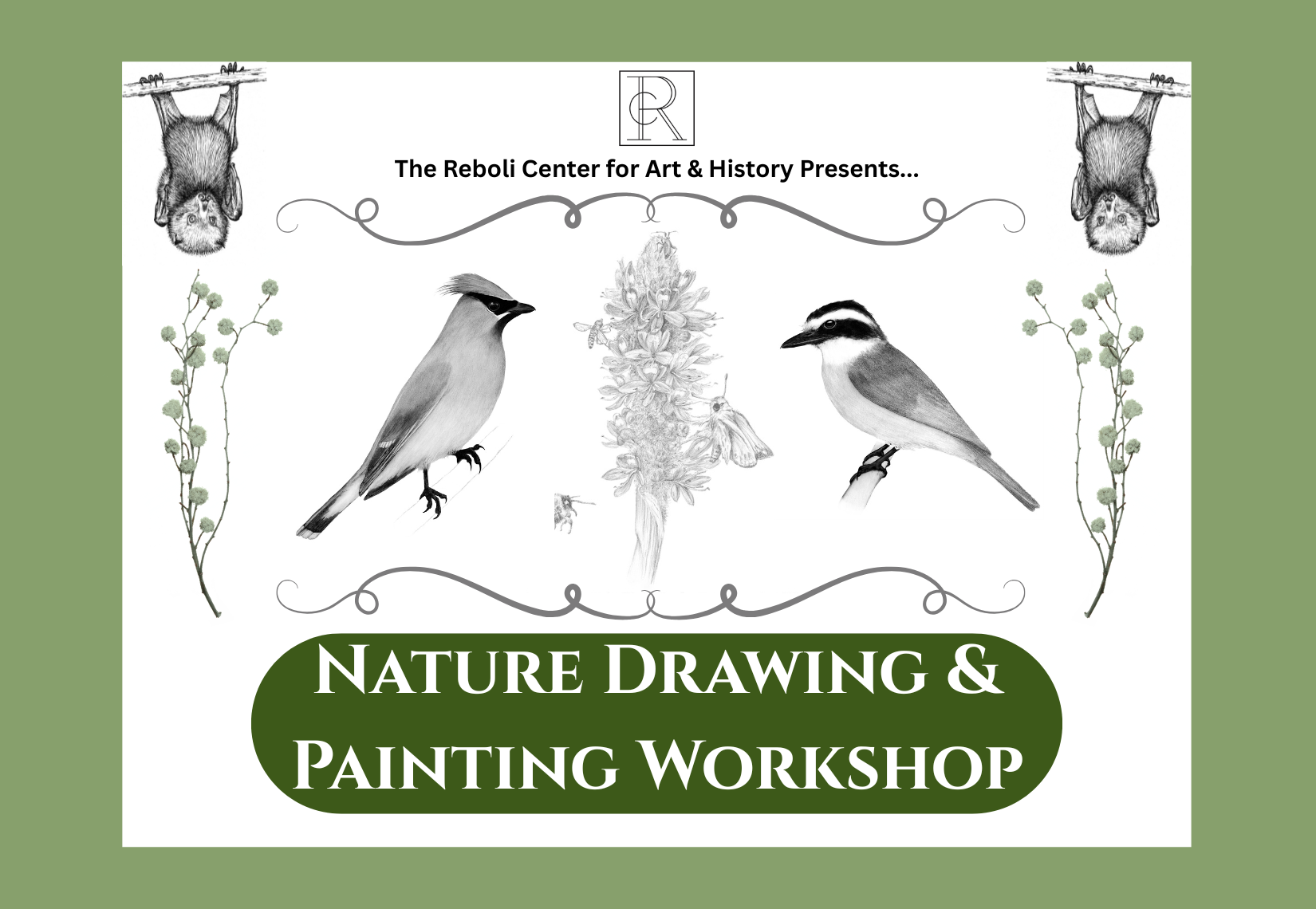 Nature Drawing Workshop with Luci &amp; Steve Betti Nash