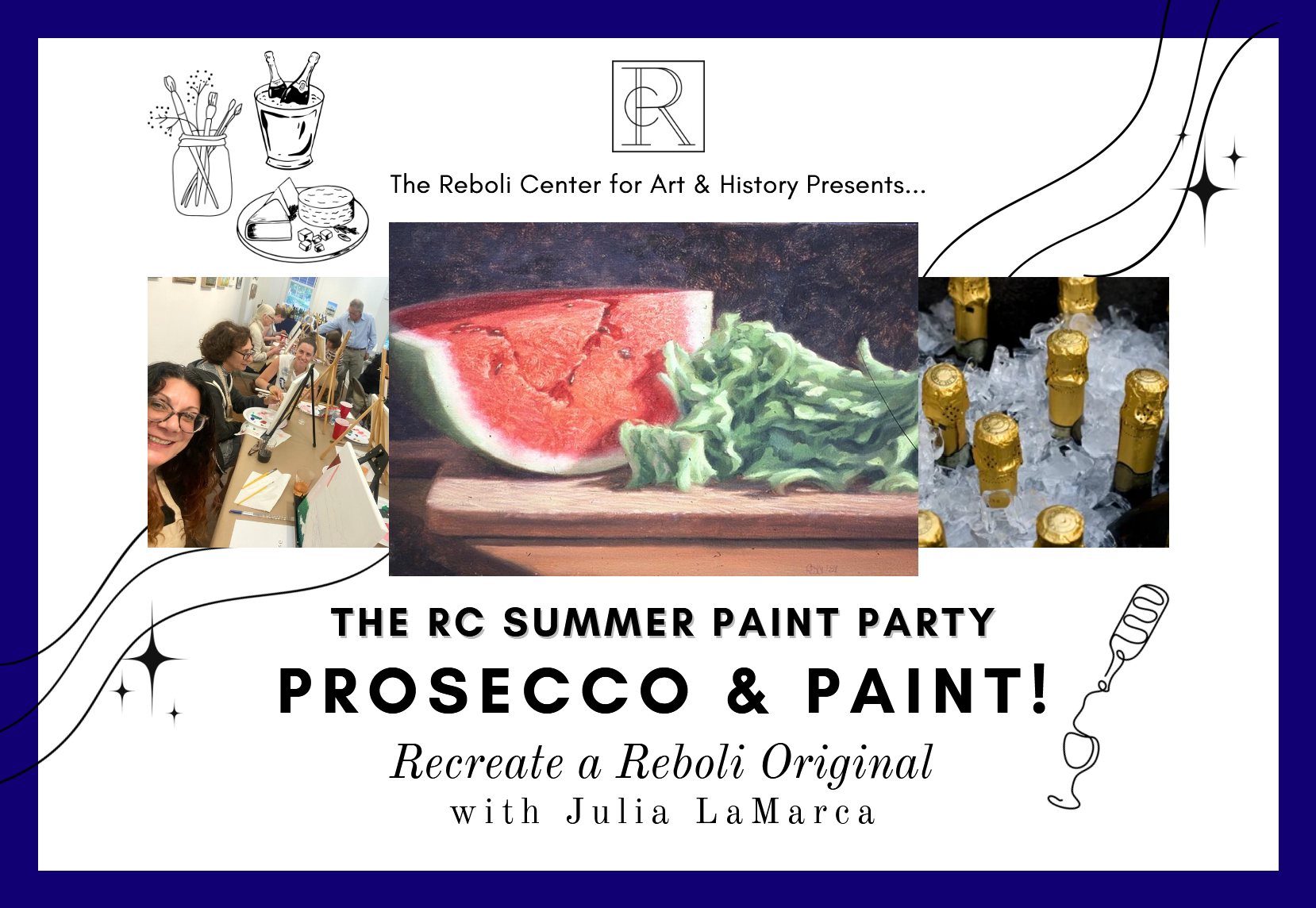 The Summer Paint and Prosecco Party!