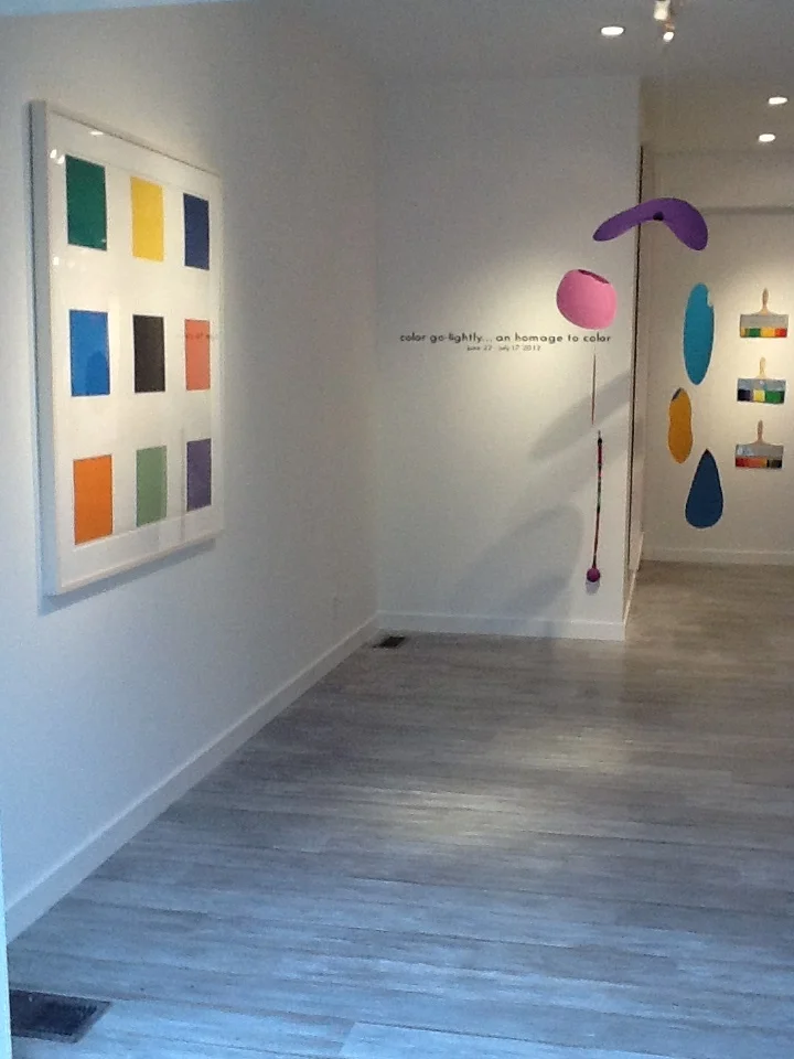 Ellsworth Kelly (left)