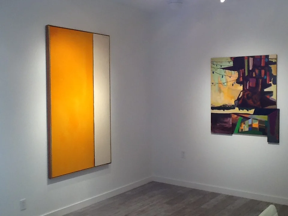 Robert Motherwell (left) Ernest Jolicoeur (right)