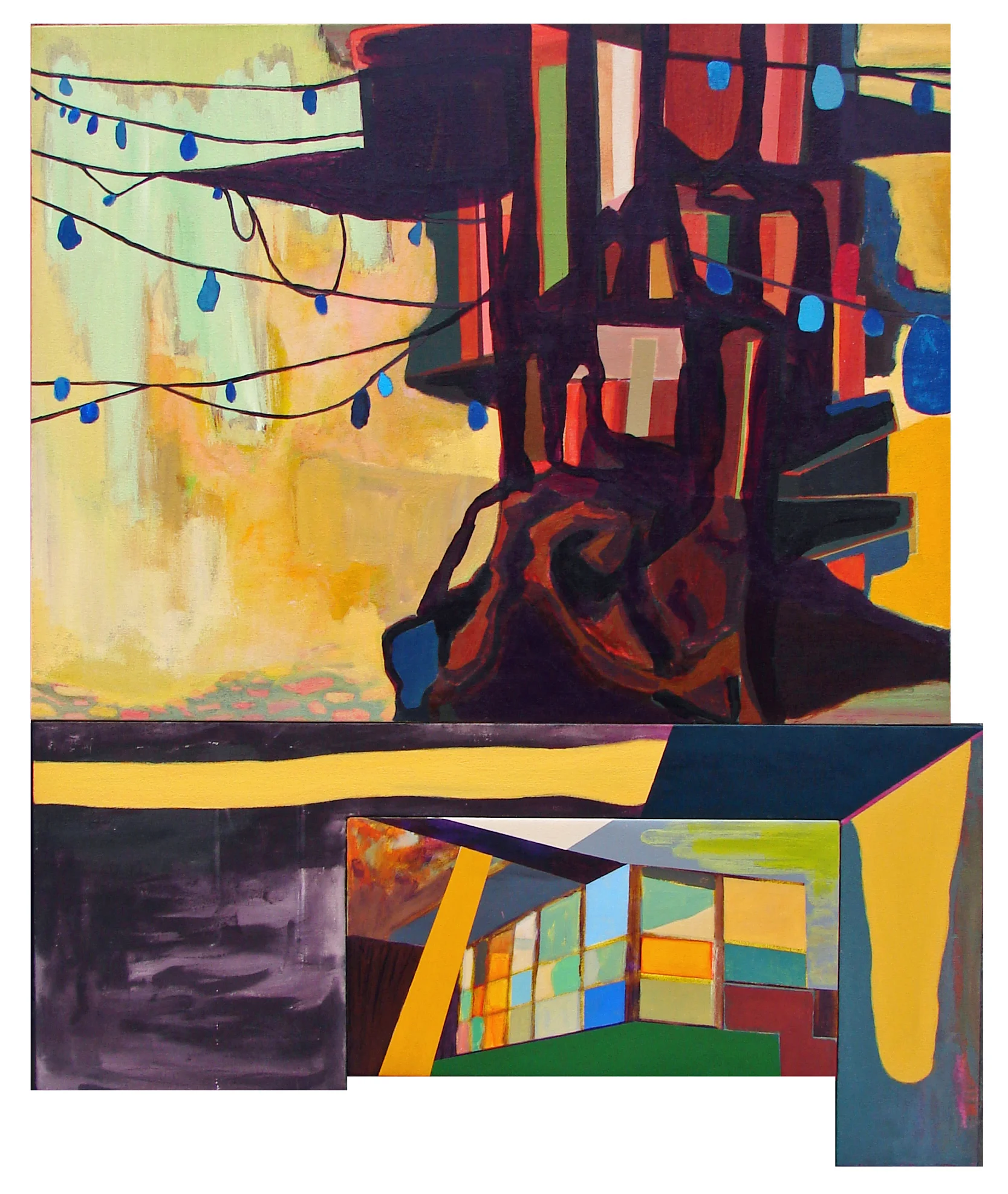 Square Root, 48 x 40"