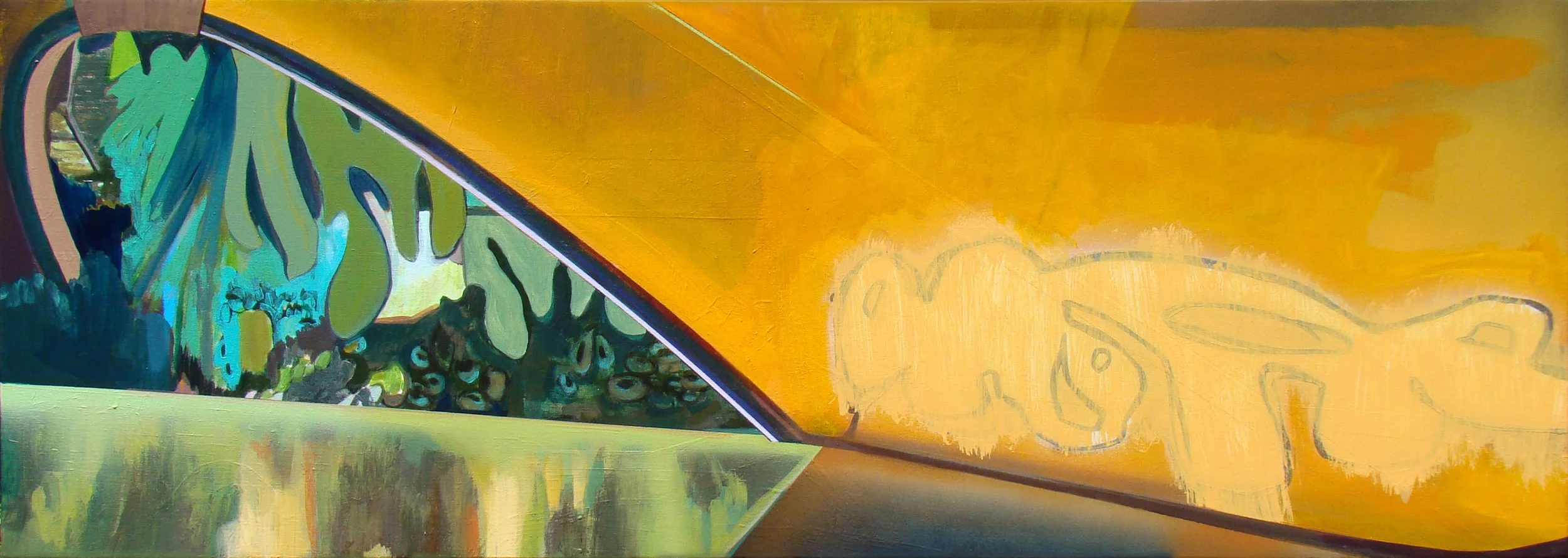 Erased Landscape (Street Life)