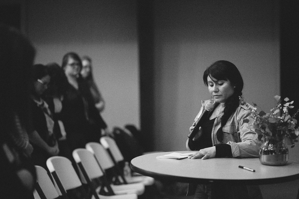 Daisy praying us out with the same prayer Jesus prayed for us in the gospel of John before he went to the cross. Photo by The Brauns Photography