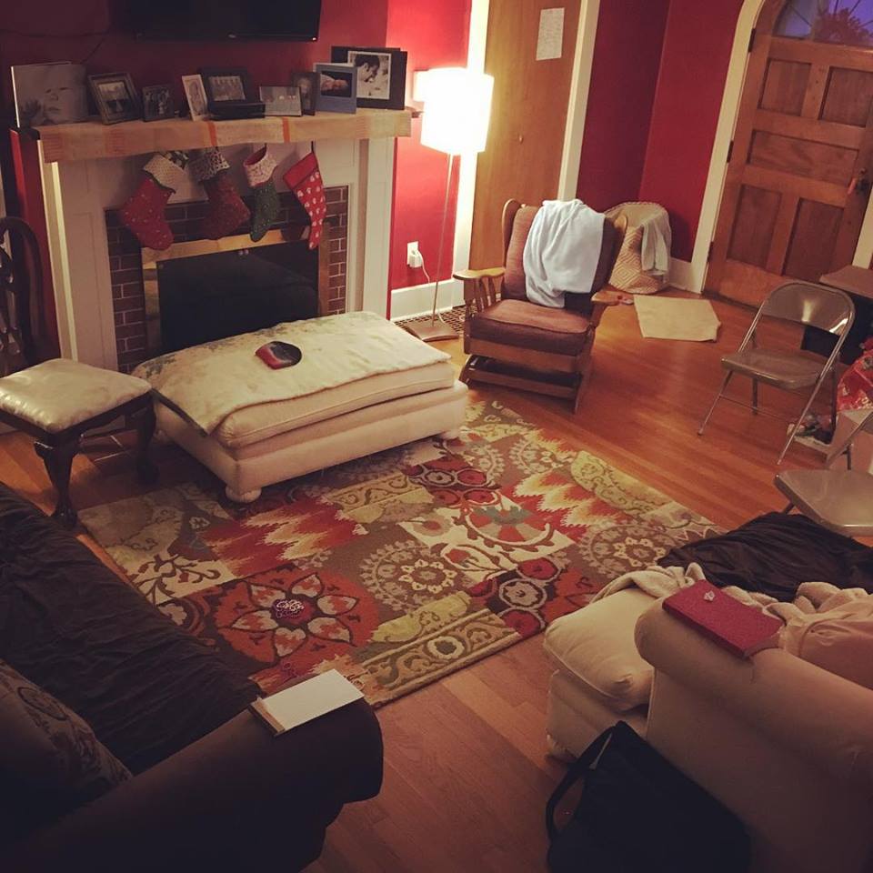 The sweet morning after a house church we hosted, when I was reminded of all the beautiful people in my house the night before!