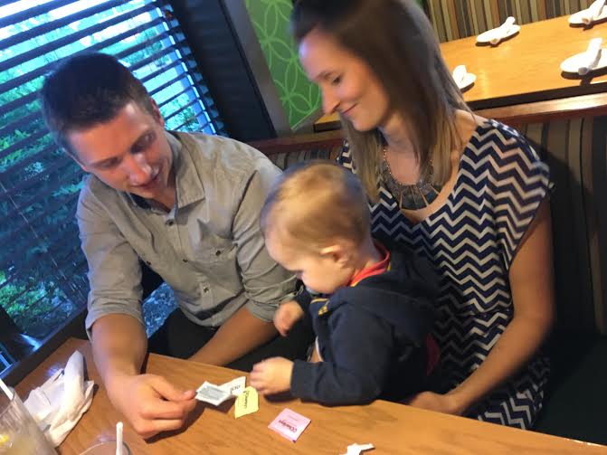 The sugar packet game!