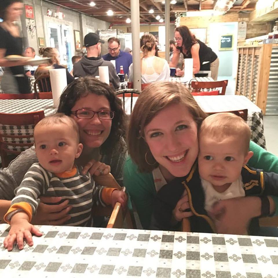 jennifer and I met before we were the age of our babies now! It was such a gift to spend time with her precious family!
