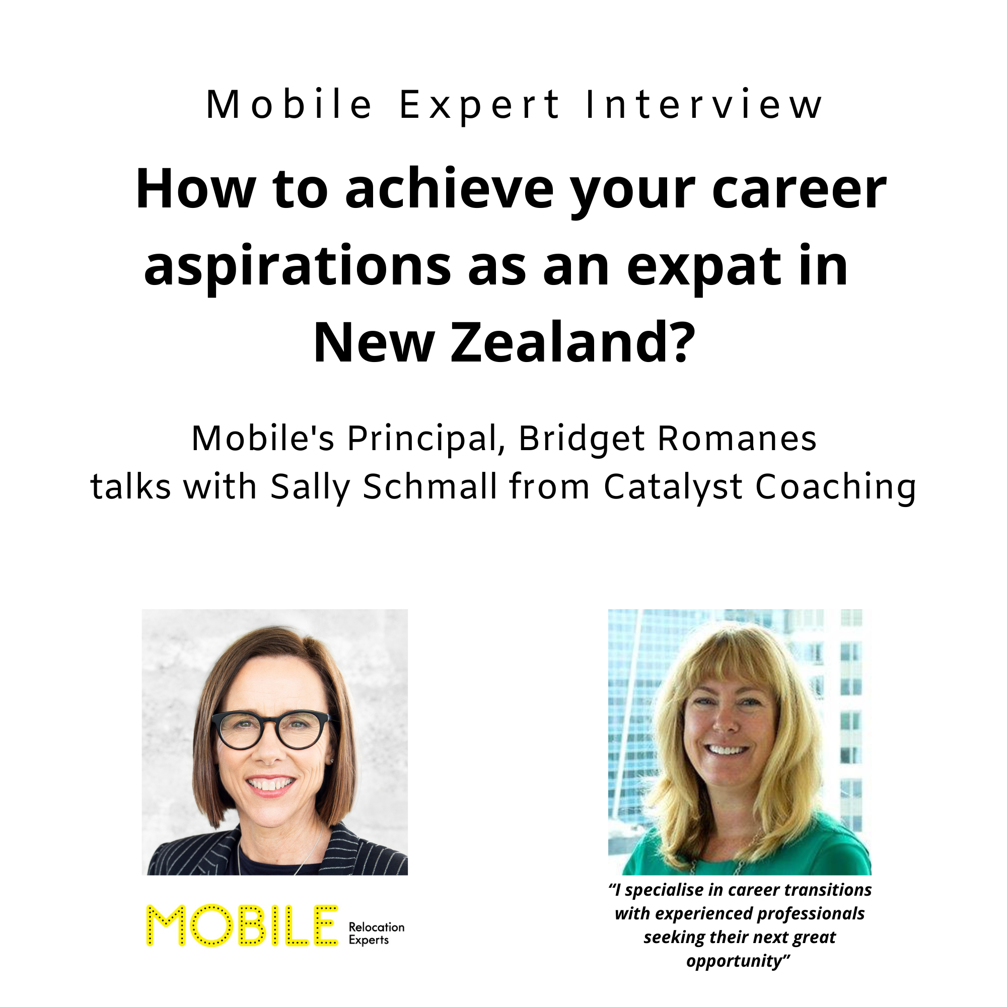 How do expats in NZ achieve their career goals?