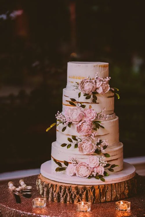 WOOD CAKE PLATE
